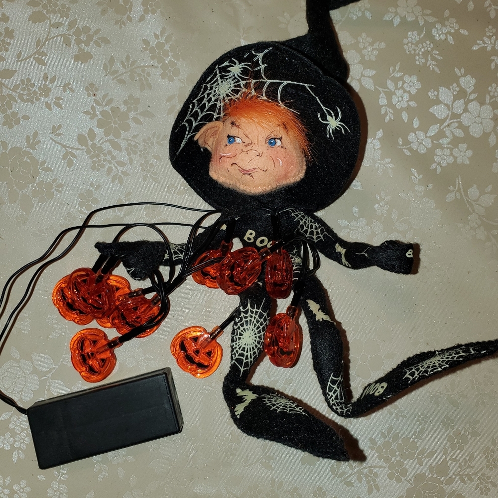 Annalee Halloween Elf w lights Hobgoblin